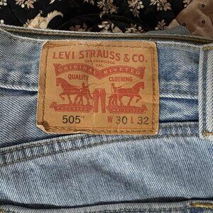 Men's 505 Levi Strauss 30x32 Jeans